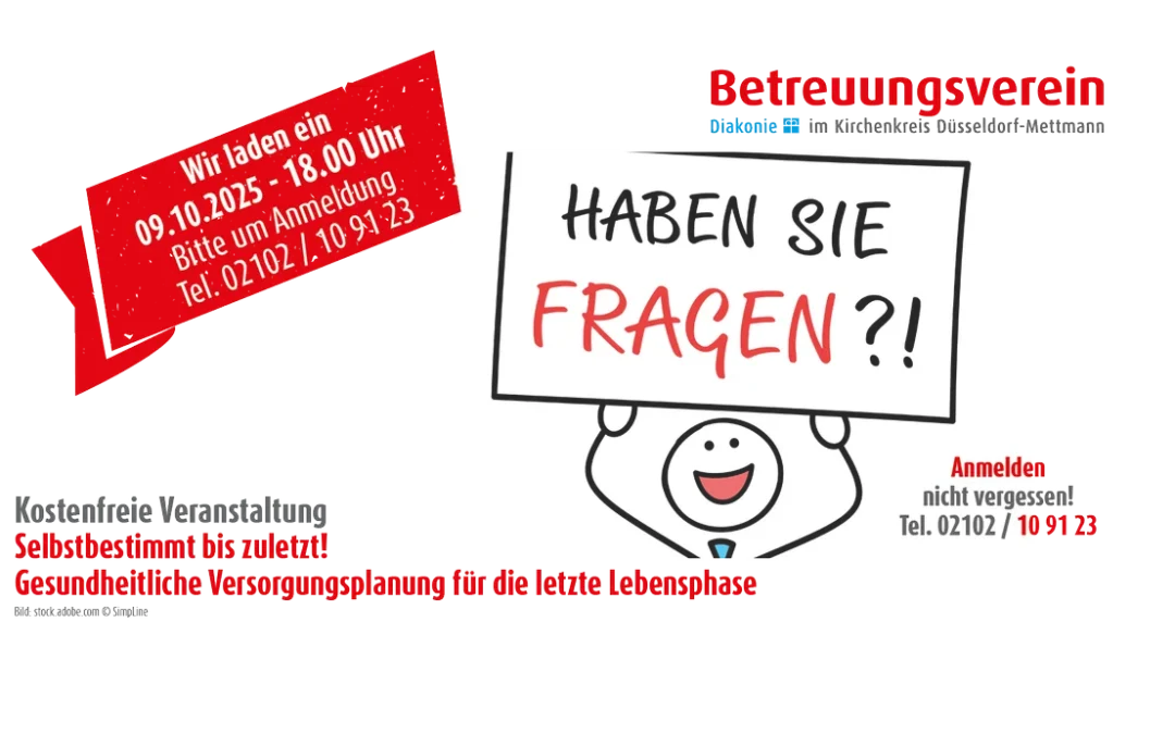 09.10.2025 – Selbstbestimmt bis zuletzt!
