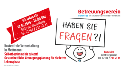 12.05.2026 – Selbstbestimmt bis zuletzt!